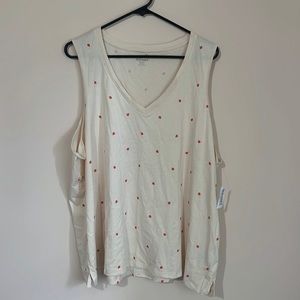 NWT Strawberry tank top